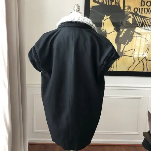 Eberjay Jason Wu 2010 Layered Lapel Cocoon Coat Cap Sleeve