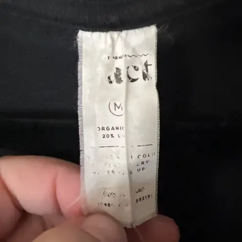 Pact Softspun Tee Dress Black