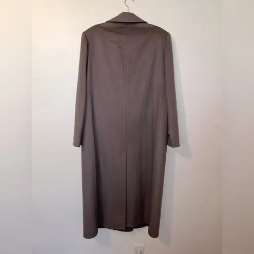 VINTAGE Alorna 100% Wool Coat with Scarf | Pockets | Fully Lined Paisley Print Brown Size undefined