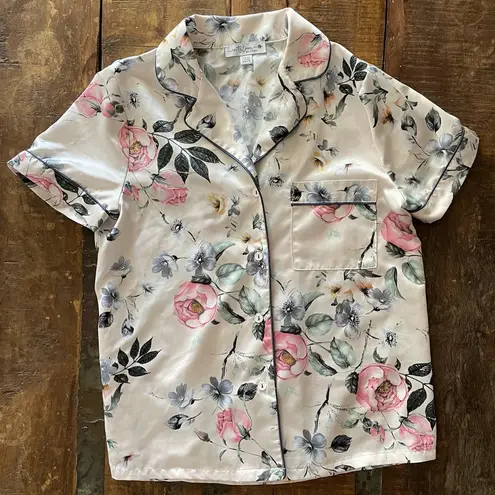 In Bloom by Jonquil Winding Road Short Satin Pajamas