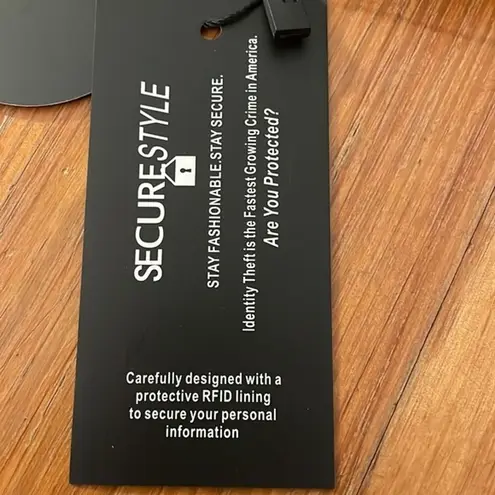 K. Carroll Accessories Red Crossbody Pouch Purse RFID Protection Travel NEW