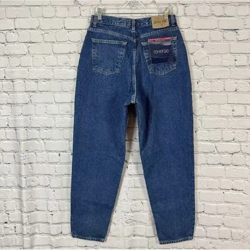 Gap NWT  Reverse Fit Relaxed Mom Full Fit High Waist Stonewash Jeans Size 16 Long