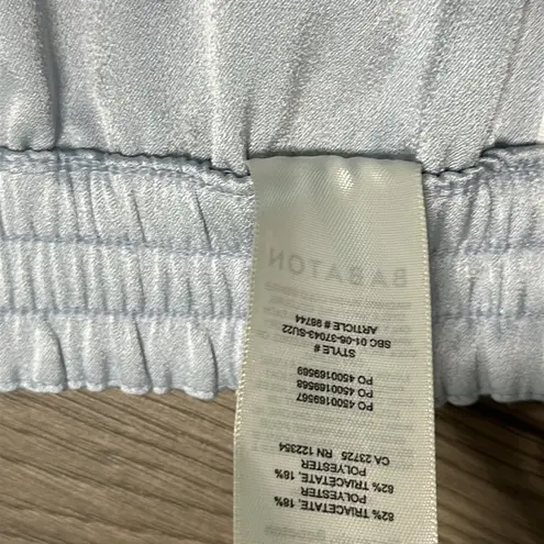 Babaton Aritzia Deakins 3” High Waisted Boxer Cement Blue Shorts Size XL