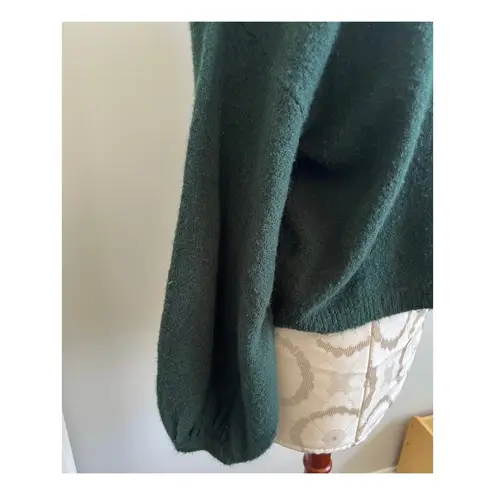 Dress Forum Los Angeles Wide Neck Balloon Sleeves Pullover Sweater Small