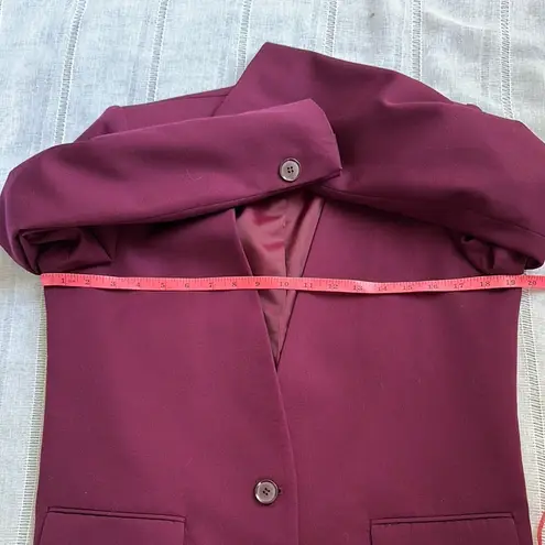 Mort Schrader 60s Dark Wine Colored Blazer Purple Size 10