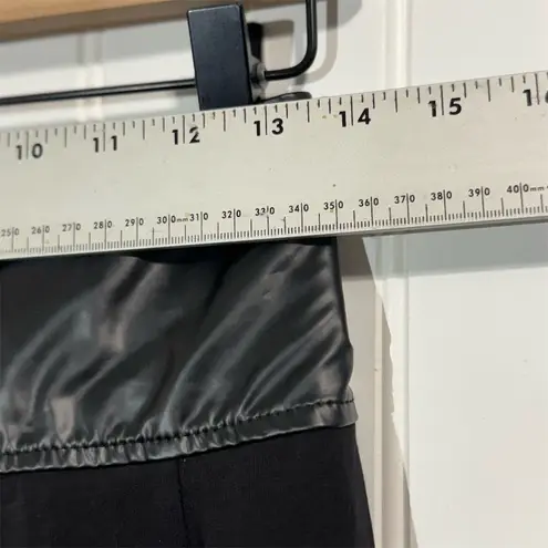 Tripp NYC Daang Goodman Black Goth Punk Skirt Buckle Strap Waist Asym Hem Sz S