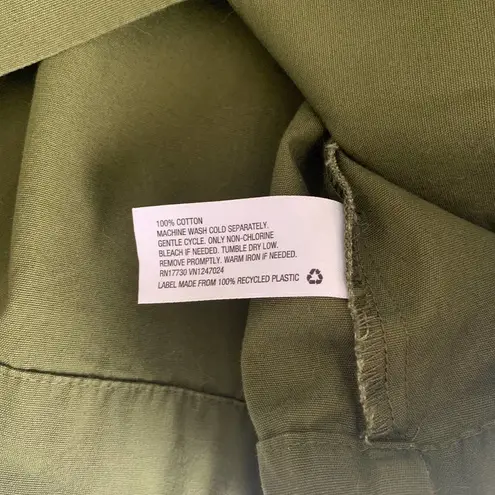 Via Penny Lane Reworked Apparel Panic! at the Disco Custom Olive Utility Jacket Size M