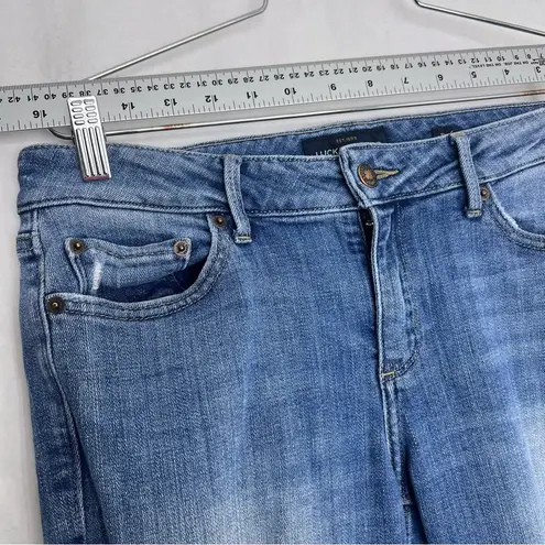 Lucky Brand  Lolita crop raw him jeans size 10 30