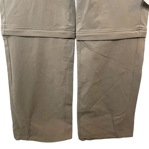 Mountain Hardwear NWT  Yuma Convertible Pants - Women's Brown Nylon Size 8