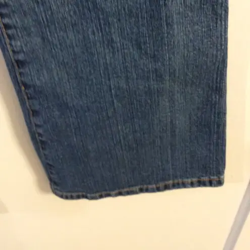 Baby Phat Y2K stretch womens flare jeans stitched logo Size 14