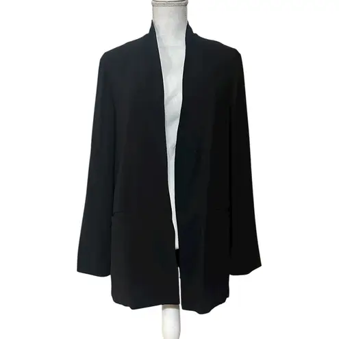 Aritzia  WILFRED Solaina Open Front Black Blazer size Large - Image 5