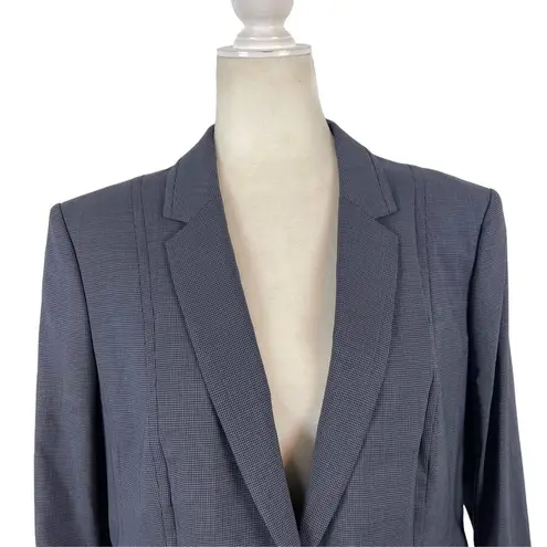 Hugo Boss New Women's 12 Jalouise Longline Stretch Wool Blend Blazer Career Job