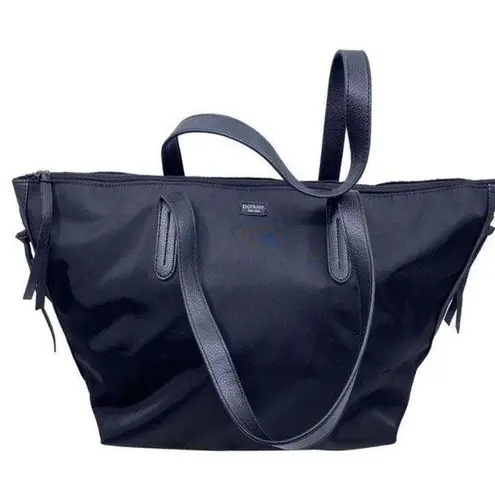 Botkier New York Black Canvas Shoulder Bag