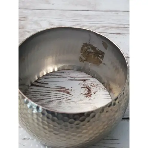 Vintage Bracelet / Bangle Thick & Chunky Hammered Design