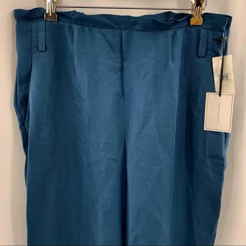 1. State  blue paper bag waist tapered pant 10 NWT thumbnail 3