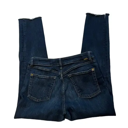 DL1961 Smart Denim Distressed Farrow High Rise InstaSlim Ankle in Gossip