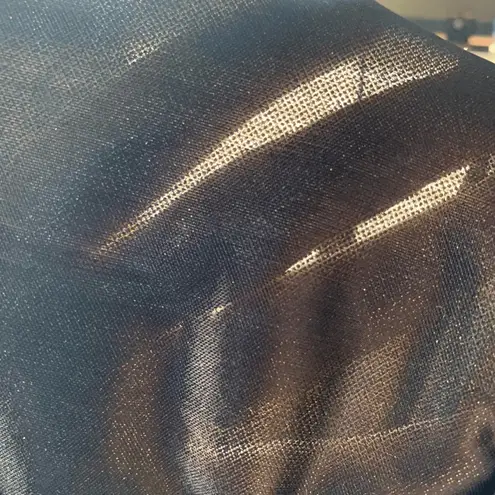 Vintage Venezia Jeans Top Gold Metallic Button