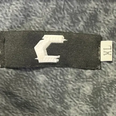 Creshock Graffiti Black Long Sleeve Streetwear Casual Puffer Jacket Coat XL