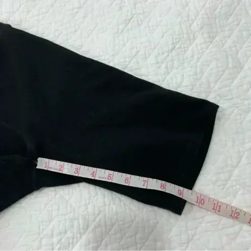 Madewell  Black Ottoman Jacquard Biker Shorts Size S