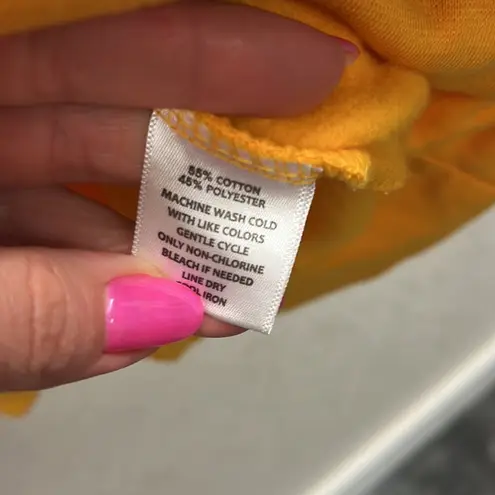 MV Sport UNC Bears Yellow Pullover Hoodie S Northern Colorado