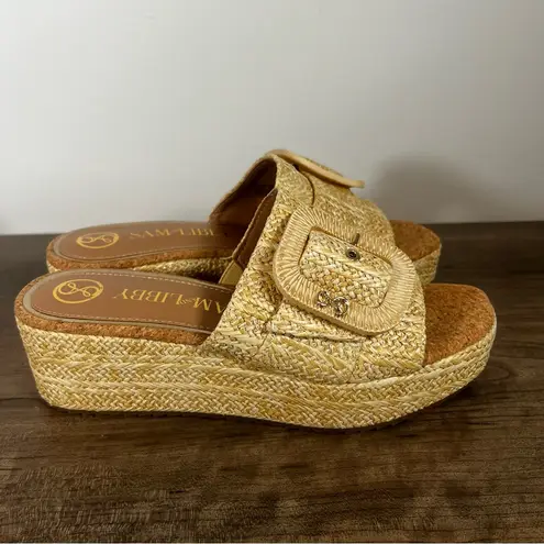 Sam & Libby Crysta Platform Wedge Women's Sandal Size 9 #250992