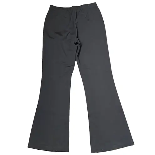 St. John  Pants‎ Size 8 Brown Womens Pull On Wool Blend Flare Leg Elastic 30X33