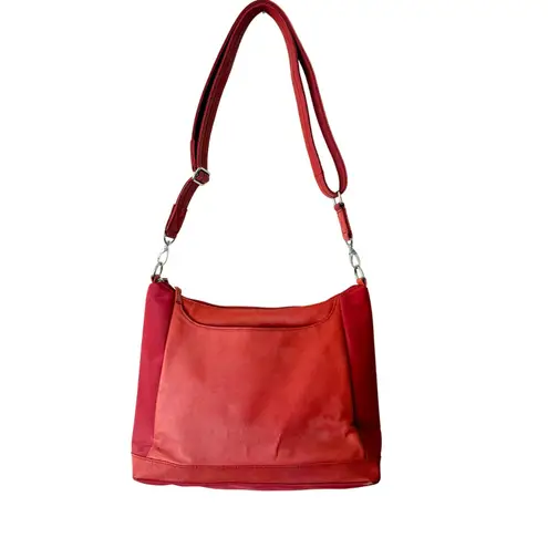 Gun Tote'n Mamas Concealed Carry Handbag Leather Shoulder Bag Red Red