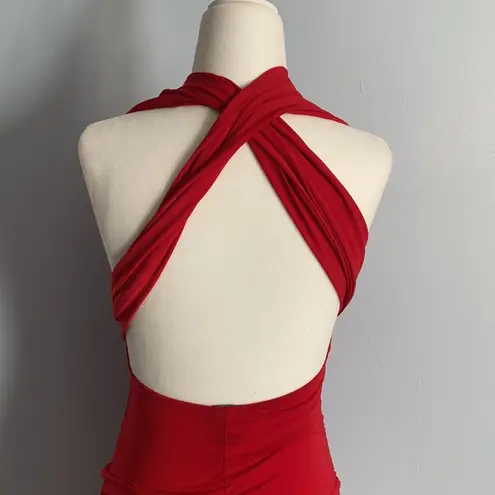 Moda Red International Multi Style Dress