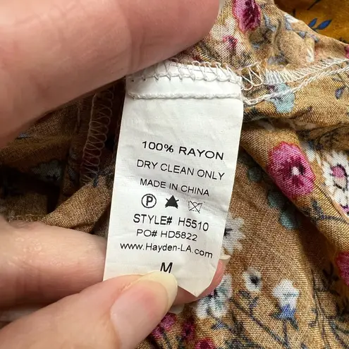 Hayden ‎ Floral Cottagecore MIDI Wrap Skirt