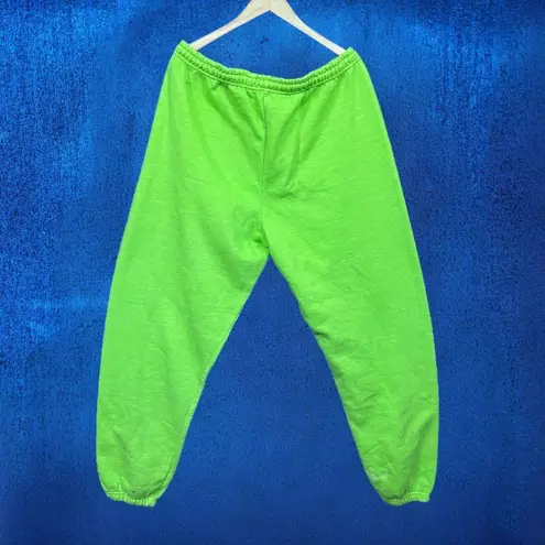 Charli XCX Brat Hyperpop Album Graphic Joggers Size Large