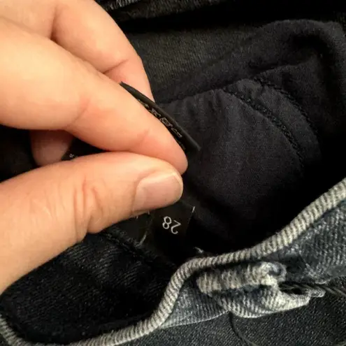 J Brand  Dee Skinny Jean In Vacant Zipper Detail Women's 28