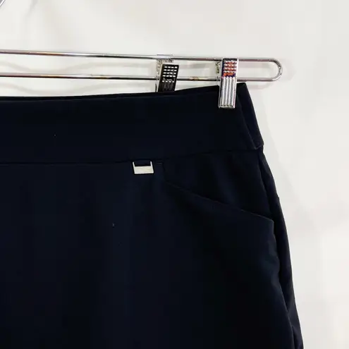 Greg Norman XL Skort Golf Athletic PlayDry Pockets Black Skirt Shorts 978