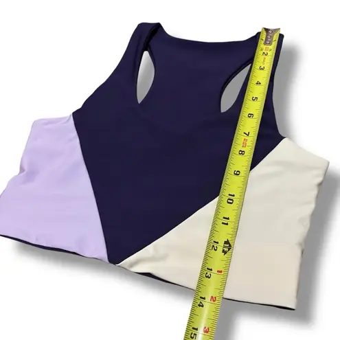 Becca NWT Purple Plum Violet Reversible Sports Bra - Small