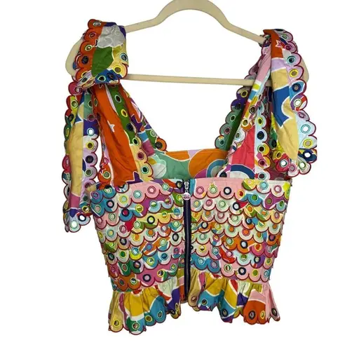 CeliaB Colorful Maia Top in Multi Sz. XS