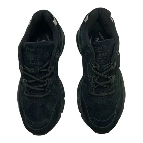 Propet Stability Walker Walking Sneaker Black Suede US Women's 5 B(M)