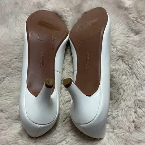 Forever 21 White Heels Size 6 - Image 5