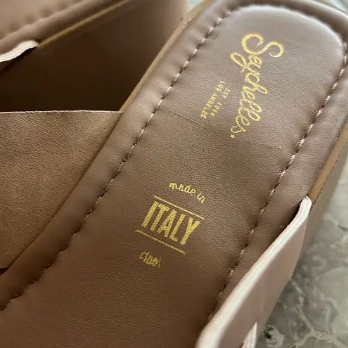 Seychelles Rock Steady Sandals in Blush Leather, Size 11 NEW w/o Box