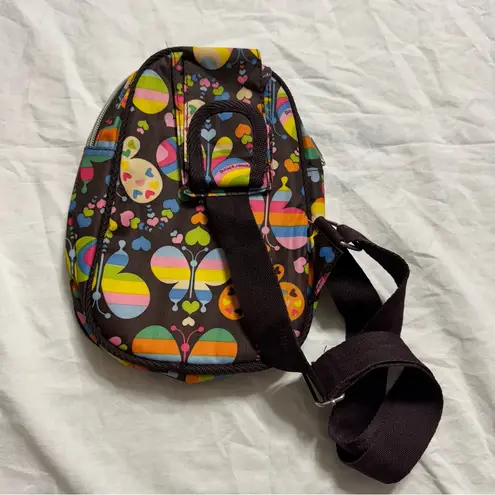 LeSportsac Tokidoki Multicolor Butterfly Sling Bag