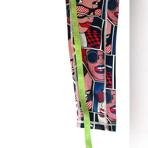 Constantly Varied Gear Ladies Pop Art Leggings Medium Red