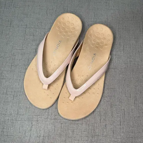 Vionic Dillion Sandals Flip Flops in Peony Pink Size 11 New