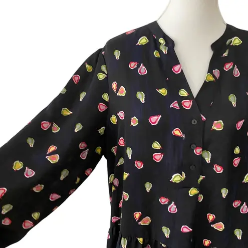 Nic+Zoe Dress XL Long Sleeve Fall Boho Dress Party Pears Relaxed Thanksgiving