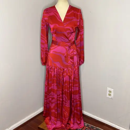 Hutch Anthropologie x Ciara Zebra-Striped Maxi Dress $297 Small