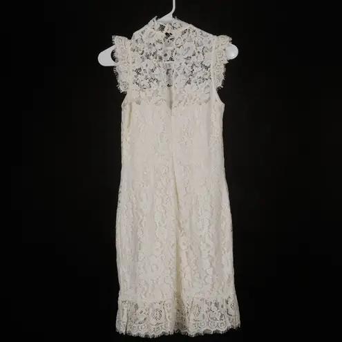 Storia  Learn To Love White Lace Dress Small