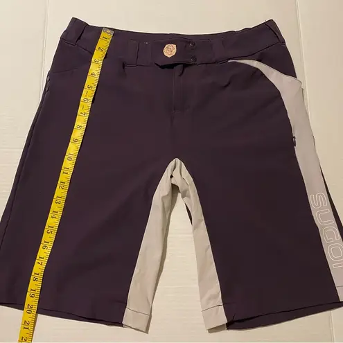 Sugoi Women’s Lucy Two Tone Purple Cycling Sport Shorts MED