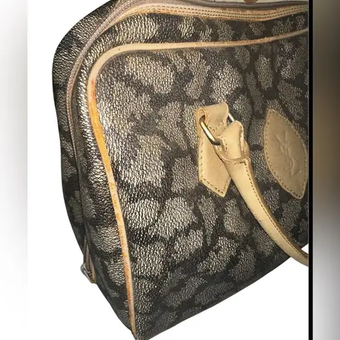 Saint Laurent YSL Yves Boston Top Handle Bag.