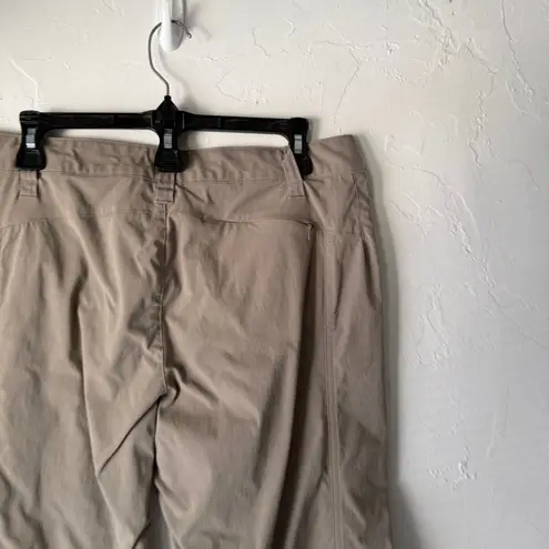 Royal Robbins Women’s Hiking Pants Size 12 Regular Beige Stretch Outdoor Travel