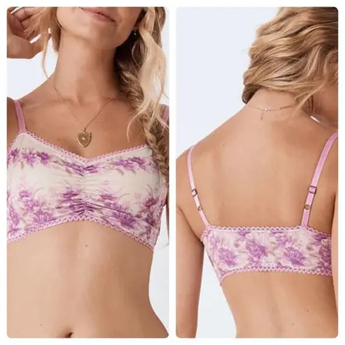 SPELL & THE GYPSY Coco Lei Bralette Lilac Purple Size XS