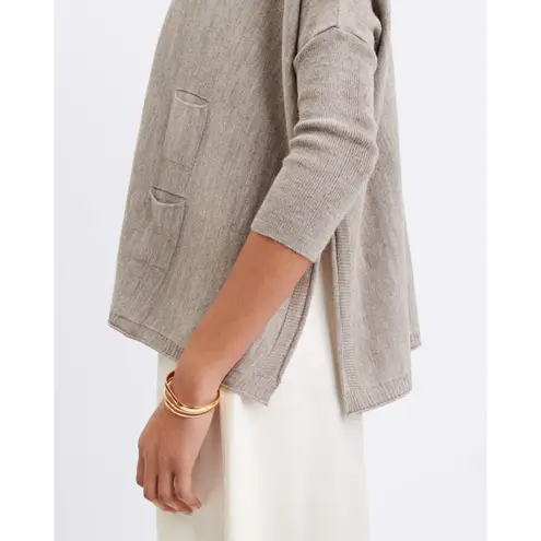 MERSEA Catalina Travel Sweater in Driftwood One Size Tan Size undefined