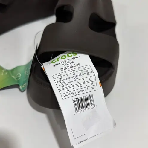 Crocs  Getaway Platform h-strap NWT - Image 4