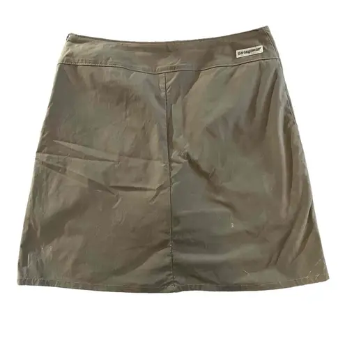 Patagonia  Women's Size 6 Green Nylon A-line Skort Zip Twill Short